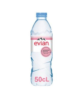 Minerálna voda Evian 24 x 0,5 ℓ PET 