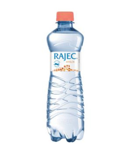 Pramenitá voda Rajec jemne sýtená kyslíkom 8 x 0,75 ℓ 
