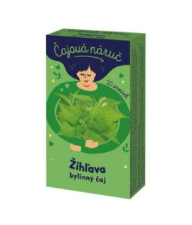 Čaj LEROS bylinný Čajová náruč žihľava 20 x 1 g 