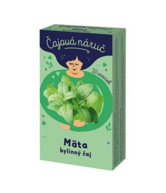 Čaj LEROS bylinný Čajová náruč mäta pieporná 20 x 1 g 