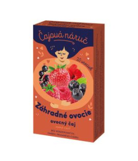 Čaj LEROS ovocný Čajová náruč záhradné ovocie 20 x 1 g 