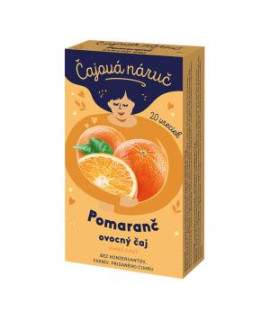 Čaj LEROS ovocný Čajová náruč pomaranč 20 x 1 g 