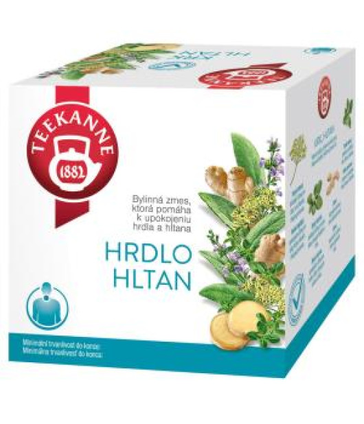 Čaj TEEKANNE bylinný krk a hltan HB 10 x 2g 