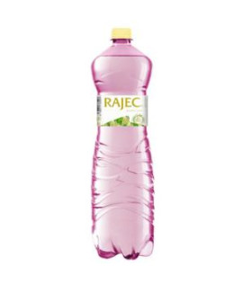 Pramenitá voda Rajec ochutená - bazový kvet nesýtená 6 x 1,5 ℓ 