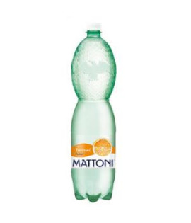Minerálna voda MATTONI ochutená - pomaranč sýtená 6 x 1,5 ℓ 