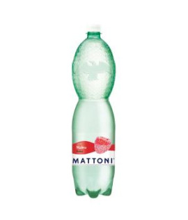 Minerálna voda MATTONI ochutená - malina sýtená 6 x 1,5 ℓ 