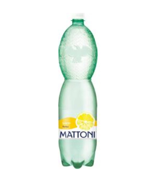 Minerálna voda MATTONI ochutená - citrón sýtená 6 x 1,5l 