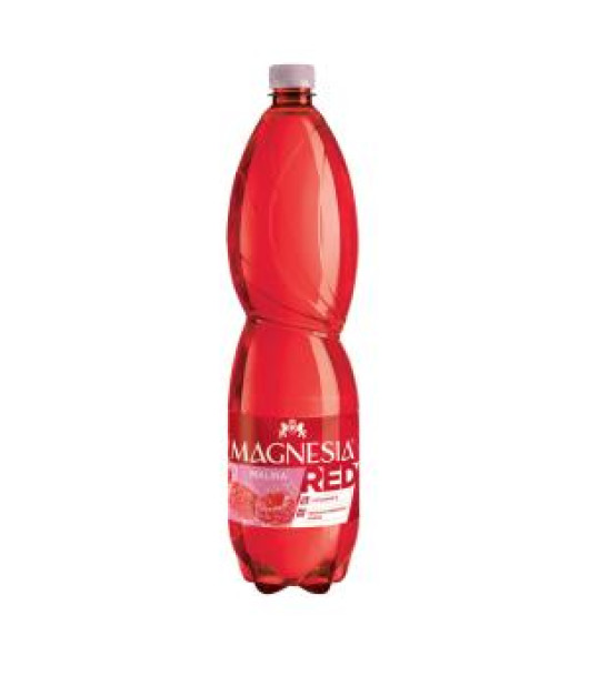Minerálna voda MAGNESIA red ochutená - malina 6 x 1,5 ℓ 