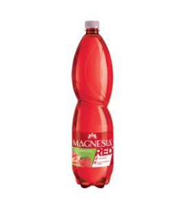 Minerálna voda MAGNESIA red ochutená - jahoda 6 x 1,5 ℓ 