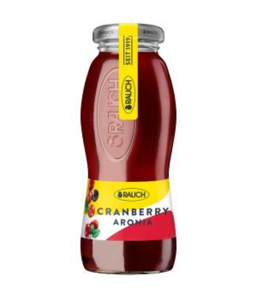 Džús RAUCH Brusnica 24 x 0,2l ℓ NEVRATNÉ SKLO 