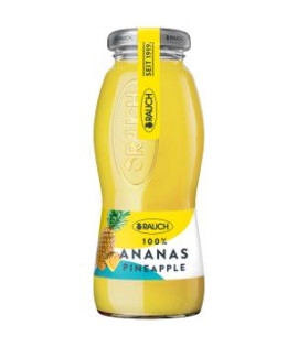 Džús RAUCH Ananás 100% 24 x 0,2 ℓ NEVRATNÉ SKLO 