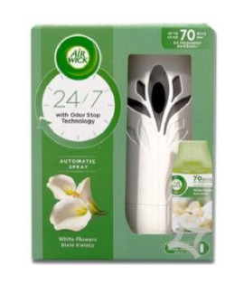 Air Wick Automat osviežovač + náplň 250 ml Biele Kvety 