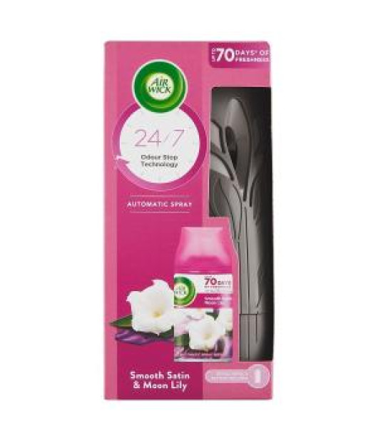 Air Wick Automat osviežovač + náplň 250 ml Mesačná Lalia Satén 