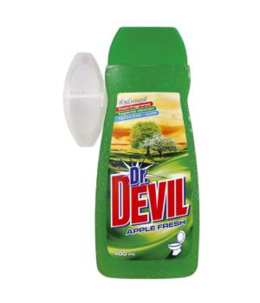 Dr.Devil WC závesný gél 400 ml Apple Fresh 