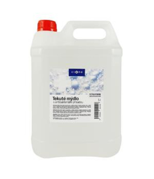 Tekuté mydlo Vione extra hygiene neparfumované s antibakteriálnou prísadou, 5l 
