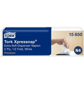 Papierové servítky extra jemné do zásobníka TORK Xpressnap, biele N4, 1000ks 