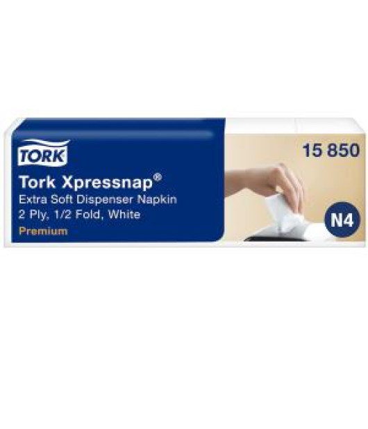 Papierové servítky extra jemné do zásobníka TORK Xpressnap, biele N4, 1000ks 