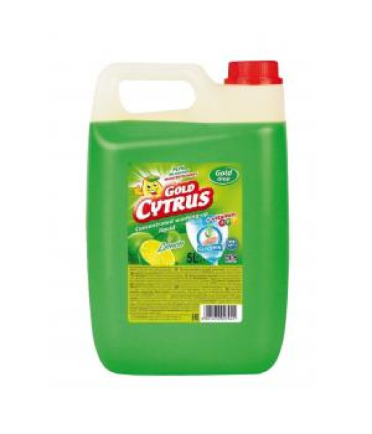 Prostriedok na riad GOLD citrus 5l 