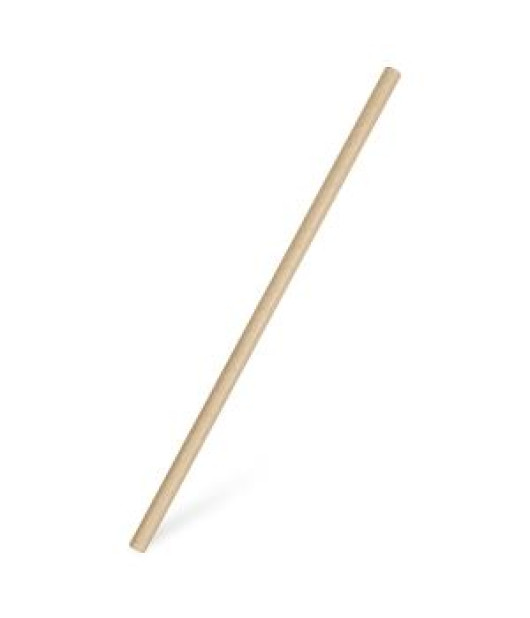 Slamka papierová JUMBO natural 25 cm, Ø 8 mm (100 ks) 