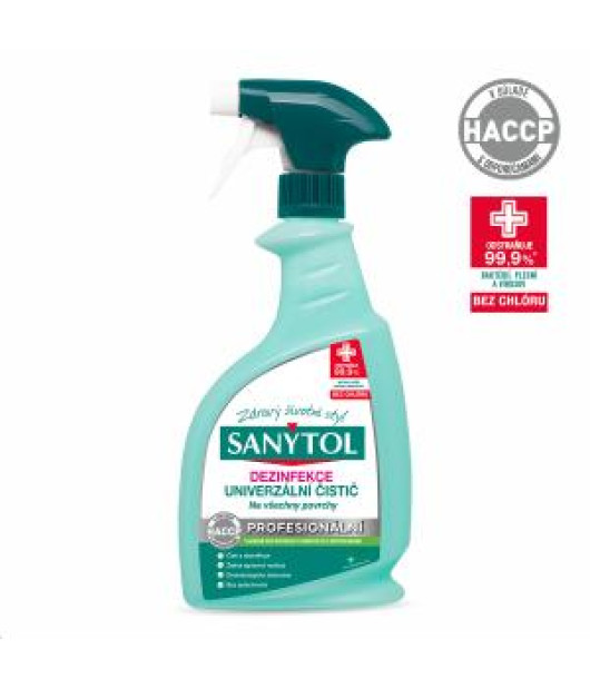 Sanytol univerzálny čistič Professional sprej 750 ml 