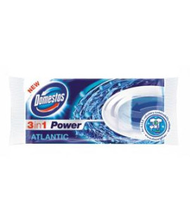 Domestos 3 in1 WC blok NÁHRADNÝ tuhý Ocean 35 g 