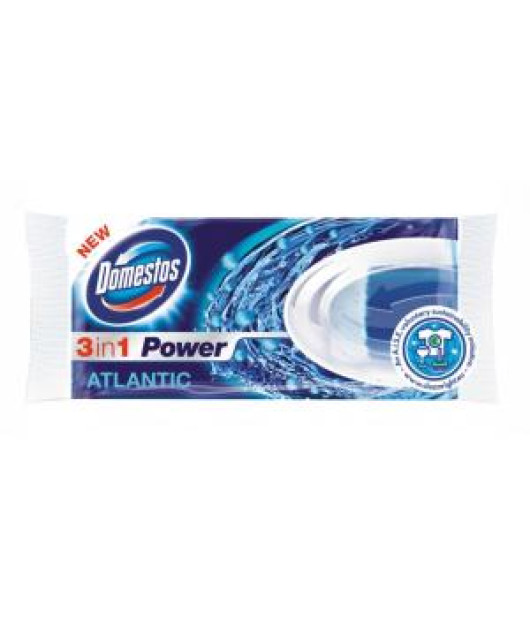 Domestos 3 in1 WC blok NÁHRADNÝ tuhý Ocean 35 g 