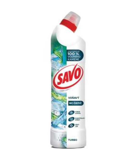 Savo WC tekutý čistič 700 ml - TURBO 