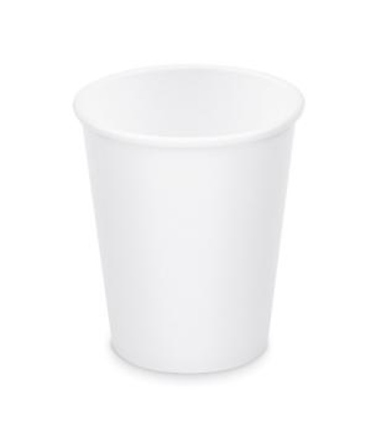 Papierové poháre biele Ø80 mm 280 ml ’M’ (50 ks) 