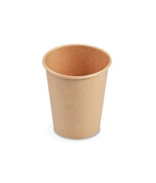 Papierové poháre kraft Ø80mm 280 ml M 0,2L (50 ks) 