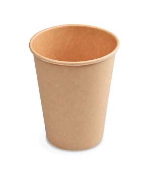 Papierové poháre hnedé kraft Ø 90 mm 420 ml. (50 ks) 