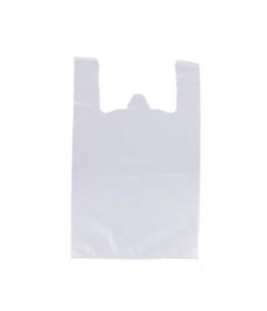 Mikroténové tašky 15kg / 36x60, biela (50ks) 