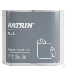 Kuchynské utierky 2-vrstvové KATRIN Plus návin 24 m (2 ks) 