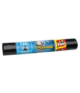 Vrecia zaväzovacie FINO Power 120 ℓ, 40 mic., 70 x 110 cm, čierne (10 ks) 