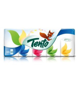 Papierové vreckovky Tento 10 x 10 bal. 