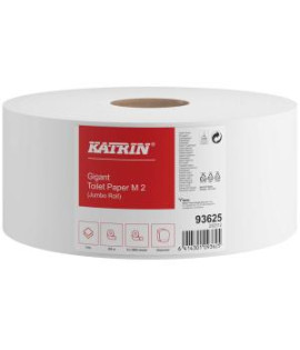 Toaletný papier 2-vrstvový KATRIN Classic Gigant M 23 cm, návin 300 m 