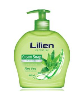 Tekuté mydlo krémove Lilien 500 ml Aloe vera 