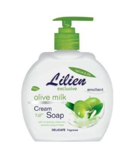 Tekuté mydlo krémove Lilien 500 ml Oliva milk 