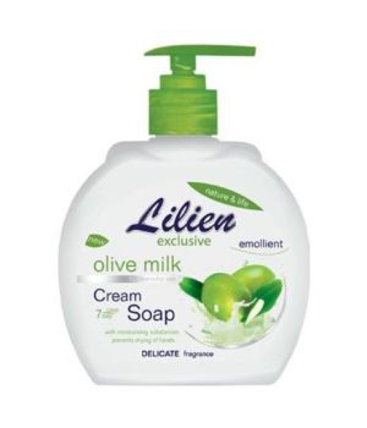Tekuté mydlo krémove Lilien 500 ml Oliva milk 