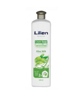 Tekuté mydlo krémove Lilien 1l Oliva milk 