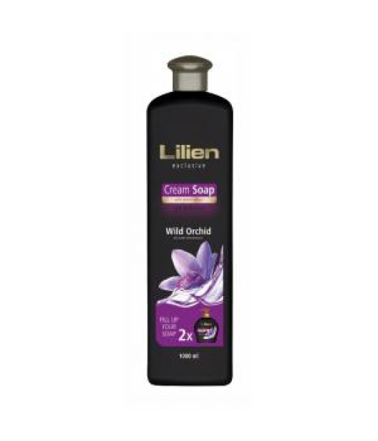 Tekuté mydlo krémove Lilien 1l Wild orchid 
