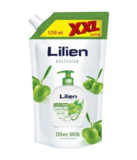 Tekuté mydlo NÁPLŇ XXL Lilien Oliva 1250 ml 