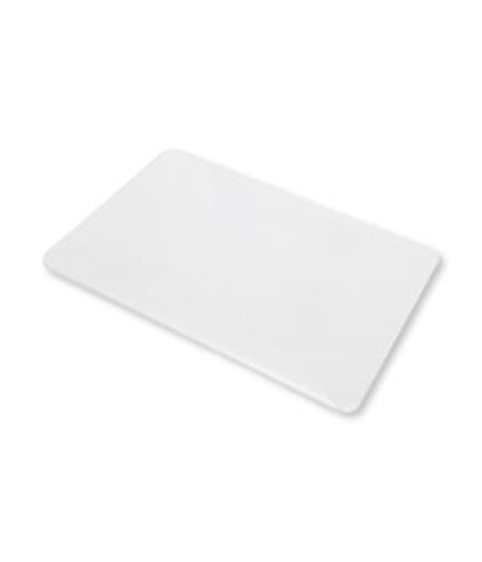 Doska na krájanie 45x30x1,2 cm plast biela 