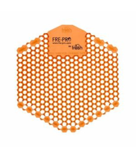 Pisoárové sitko Fre-Pro WAVE 3D - Mango (oranžové) 1 ks 