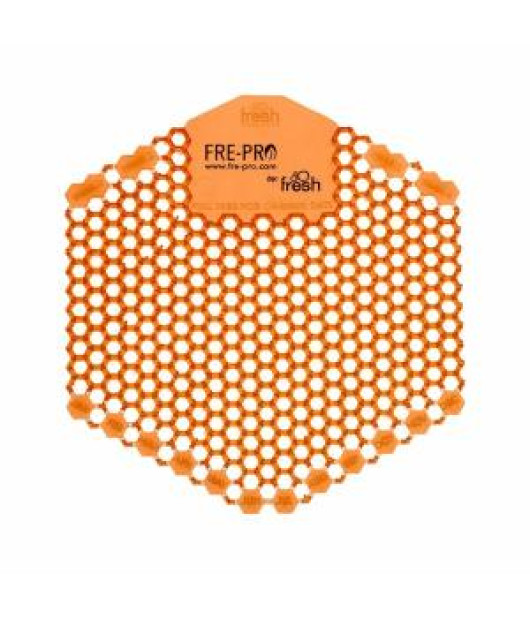 Pisoárové sitko Fre-Pro WAVE 3D - Mango (oranžové) 1 ks 