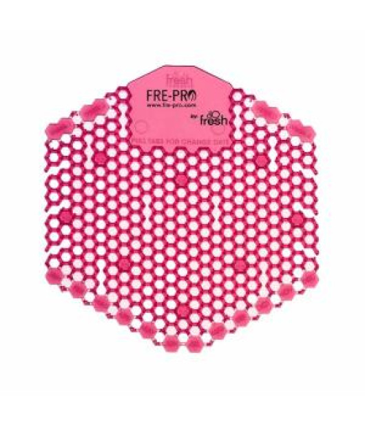 Pisoárové sitko Fre-Pro WAVE 3D - Kiwi / grapefruit (červené) 1 ks 
