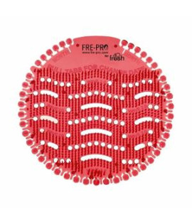 Pisoárové sitko Fre-Pro Wave 2 - Kiwi Grapefruit (červené) 2 ks 