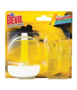 Dr. Devil závesný WC gél 3 x 55 ml - Lemon Fresh 