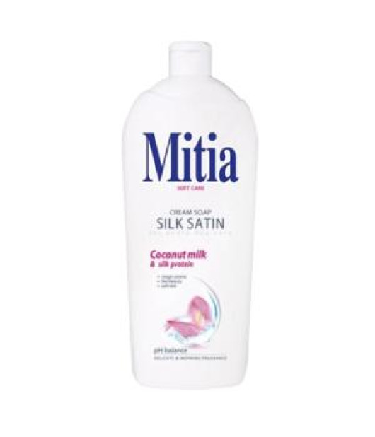 Mitia tekuté mydlo 1 l - Silk Satin 