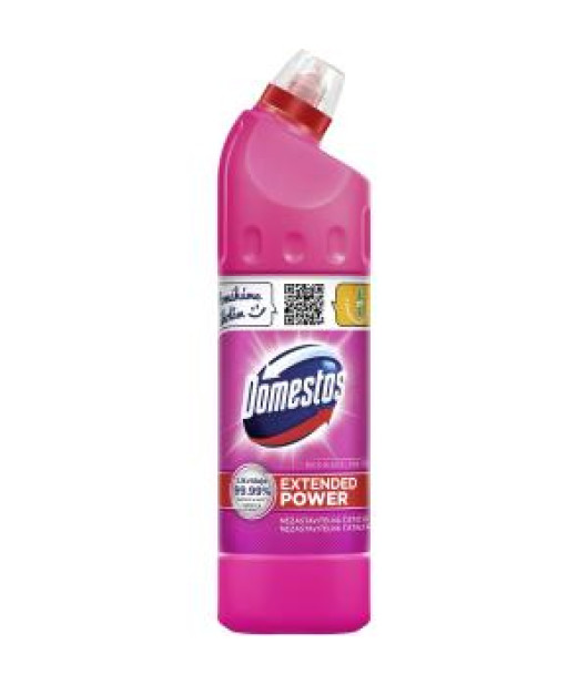Domestos Extended Power WC čistiaci gél 750 ml - Pink fresh 