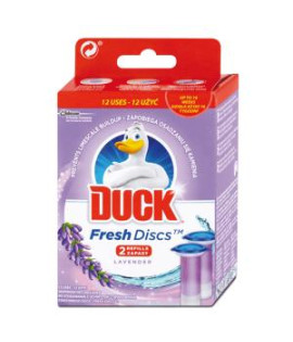 Náhrada DUCK Fresh Discs WC gél 2 x 36 ml Levanduľa 